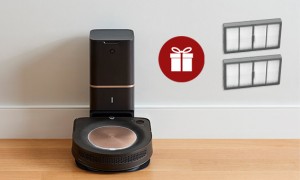 Подарок при покупке робота-пылесоса Roomba s9+